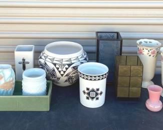 Pots Vases SW Acoma Pottery