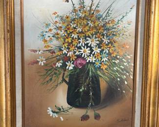 S Bilesh Daisy Painting