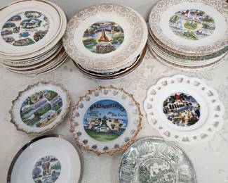 Vintage state plates
