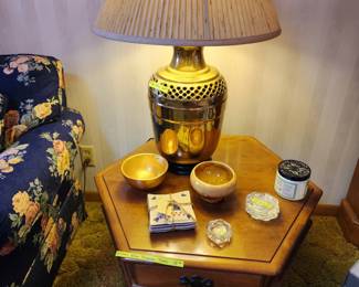 Ethan Allen Hexagon Table