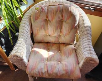 Wicker chair