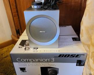 Bose Companion 3 speaker system