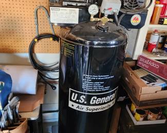 US General Air Superiority 60 gallon tank air compressor