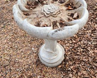 Bird bath