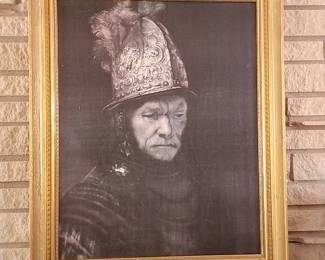 Man with the golden Helmet