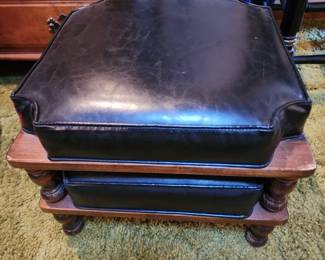 2 vintage stools sold together