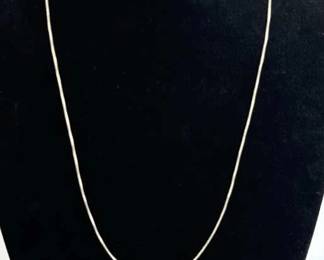 925 Silver India Box Link Chain Necklace