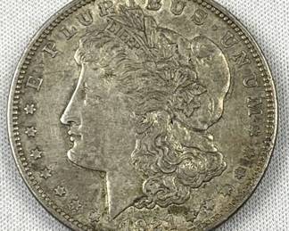 1921-D Morgan Silver Dollar, US $1 Coin
