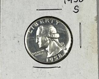 1958-S Proof Silver Washington Quarter