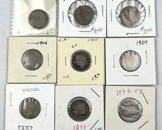 (14) Liberty V Nickels Assortment, US 5c Coins