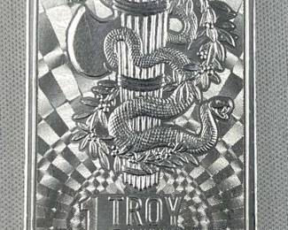 1oz Silver Liberty/Unity Art Bar .999 Fine BU