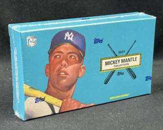 2021 Topps X Mickey Mantle Collection Box