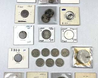 Nice Coins Assortment, US & Mexico