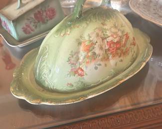 Victorian Cheese Dish by Staffordshire Trade Bros