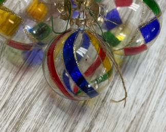 Vintage Glass Christmas Ornaments