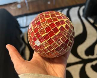 Glass decorative balls