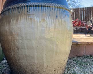 Large Glazed Planter