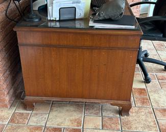 Executive desk and chair