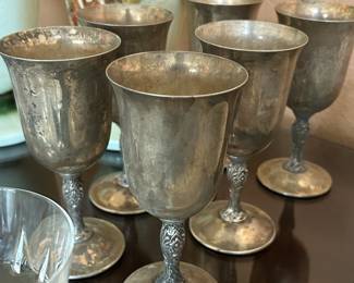 Pewter cups