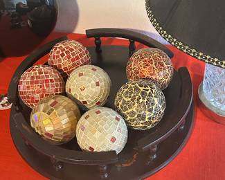 Glass Mosaic decorative balls