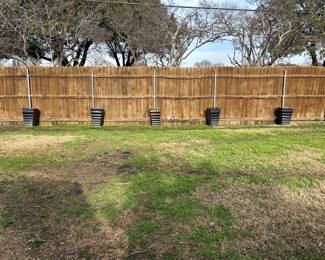 Large pots and planters