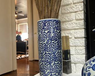 Ming Dynasty Inspired Chinoiserie vase