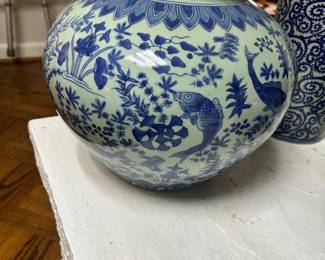 Ming Dynasty Inspired Chinoiserie vase