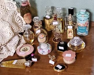 Vintage perfume bottles