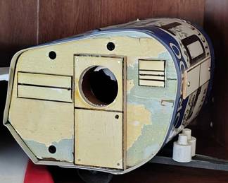 license plate bird house