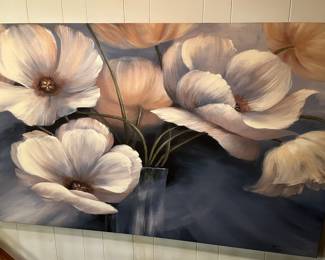 flower painting $175