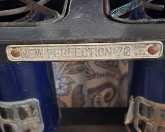 Label on Stove