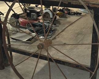 36" Antique Wagon Wheel