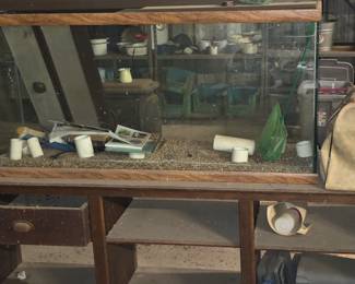 Large Fish Aquarium with Base