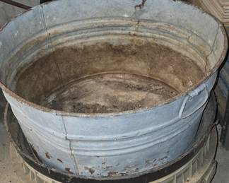 Antique Wash Bucket 