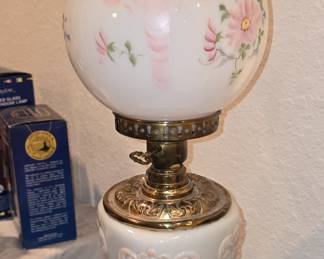 Gone with The Wind Parlor Lamp - Embossed