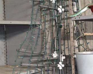 Lighted Christmas Trees