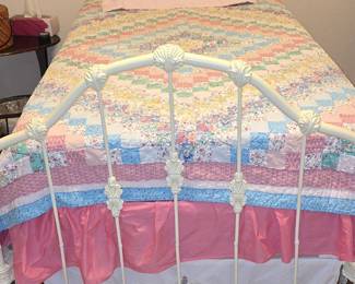 Twin Antique Iron Bed 