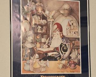 Renaissance Framed Signed Poster