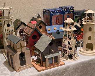 Assortment of Birdhouses 