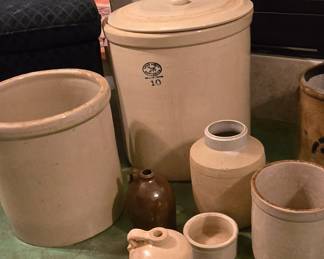 All Sizes in Crocks and Jugs