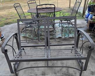 Patio Glider - We have the Cushions inside