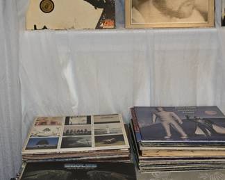 Records- Vinyls to you young people out there. Lots of Classic rock and Country. We have about 500. 