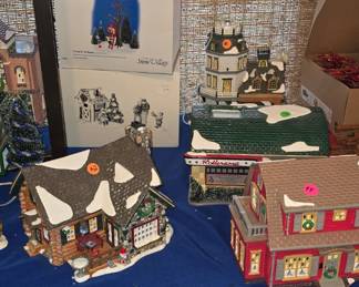We have 74 Departure 56 Christmas Cottages - All have boxes and in good shape