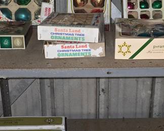 Vintage Christmas Ornaments 