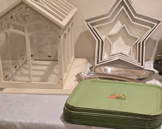 Antique Child's Trays - Hone Decor