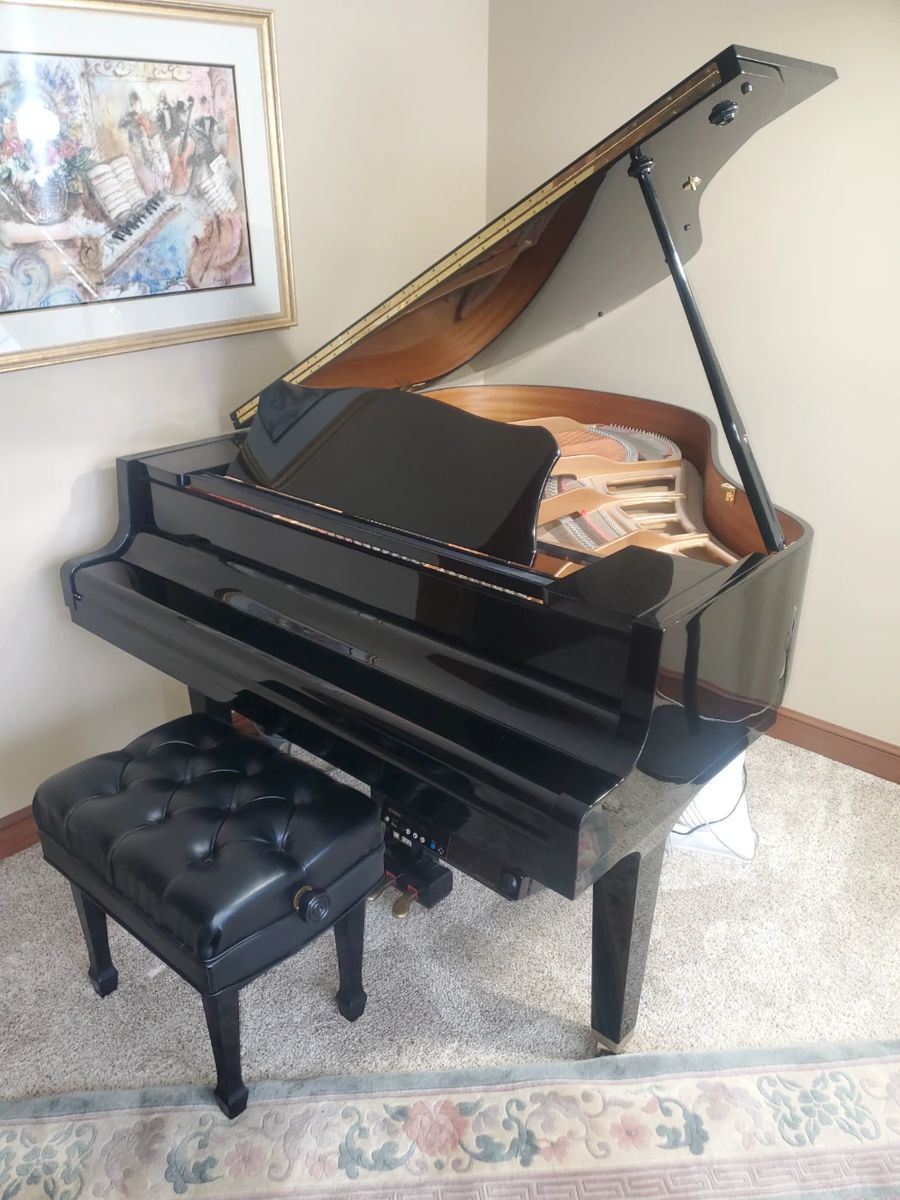 Yamaha GP1 Disklavier Player Piano  ~  it is  OFF-SITE  but can be easily seen after the regular sale hours
