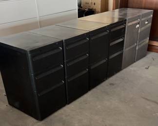 PA154Small Group Of File Cabinets