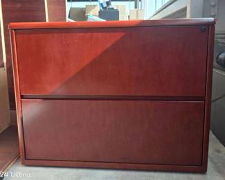 PA140Wood 2 Drawer Lateral Filing Cabinet