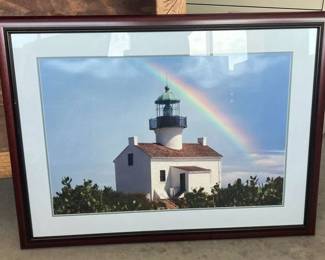 PA143Over The Rainbow Framed Photo