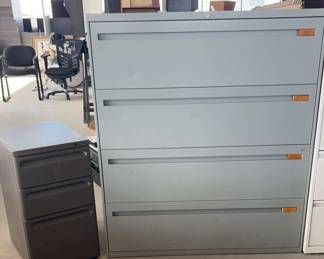PA129Grey File Cabinets